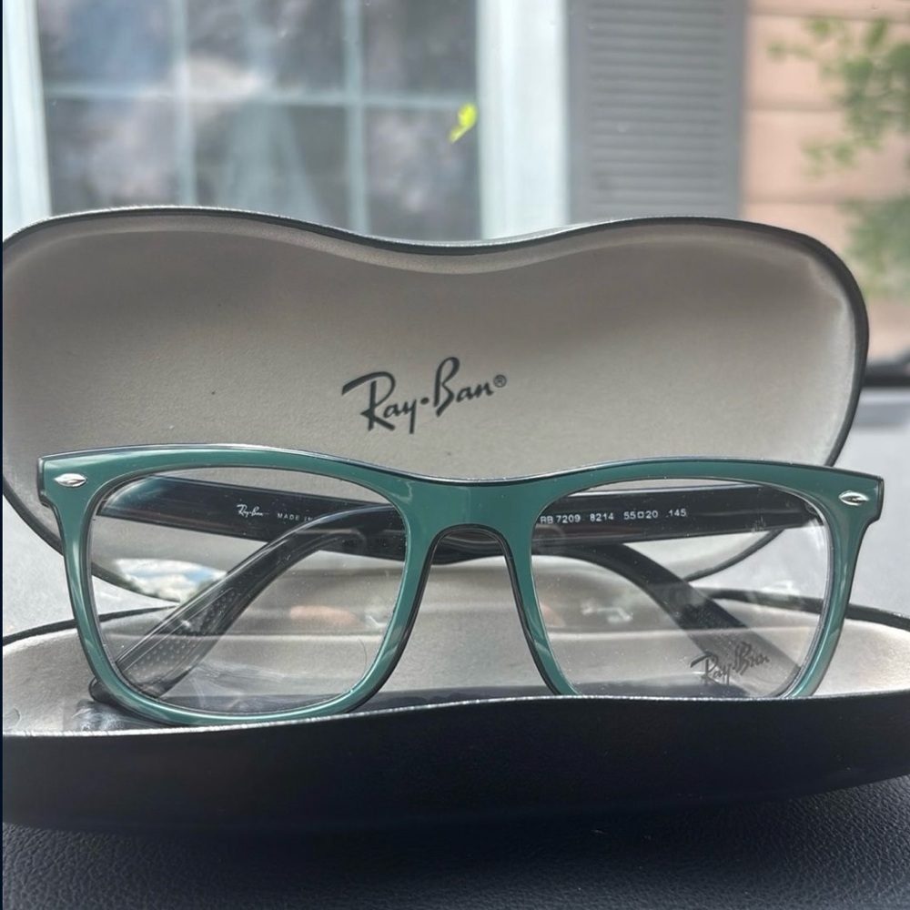 Ray-Ban Green Eyeglasses for Men